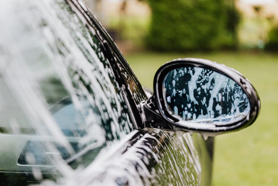 Express wash foam application